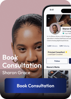 Consultation booking promotional card